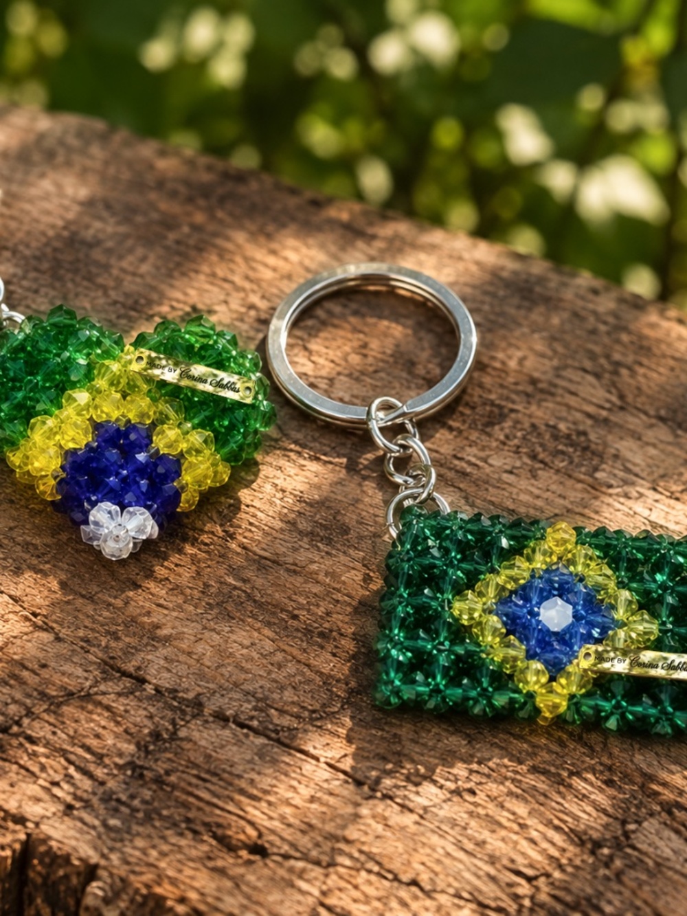 Handmade Brazilian keychain